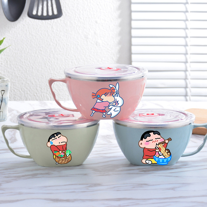 Food Storage Box Large - Crayon Shin-chan Noodle Bowl Large Capacity