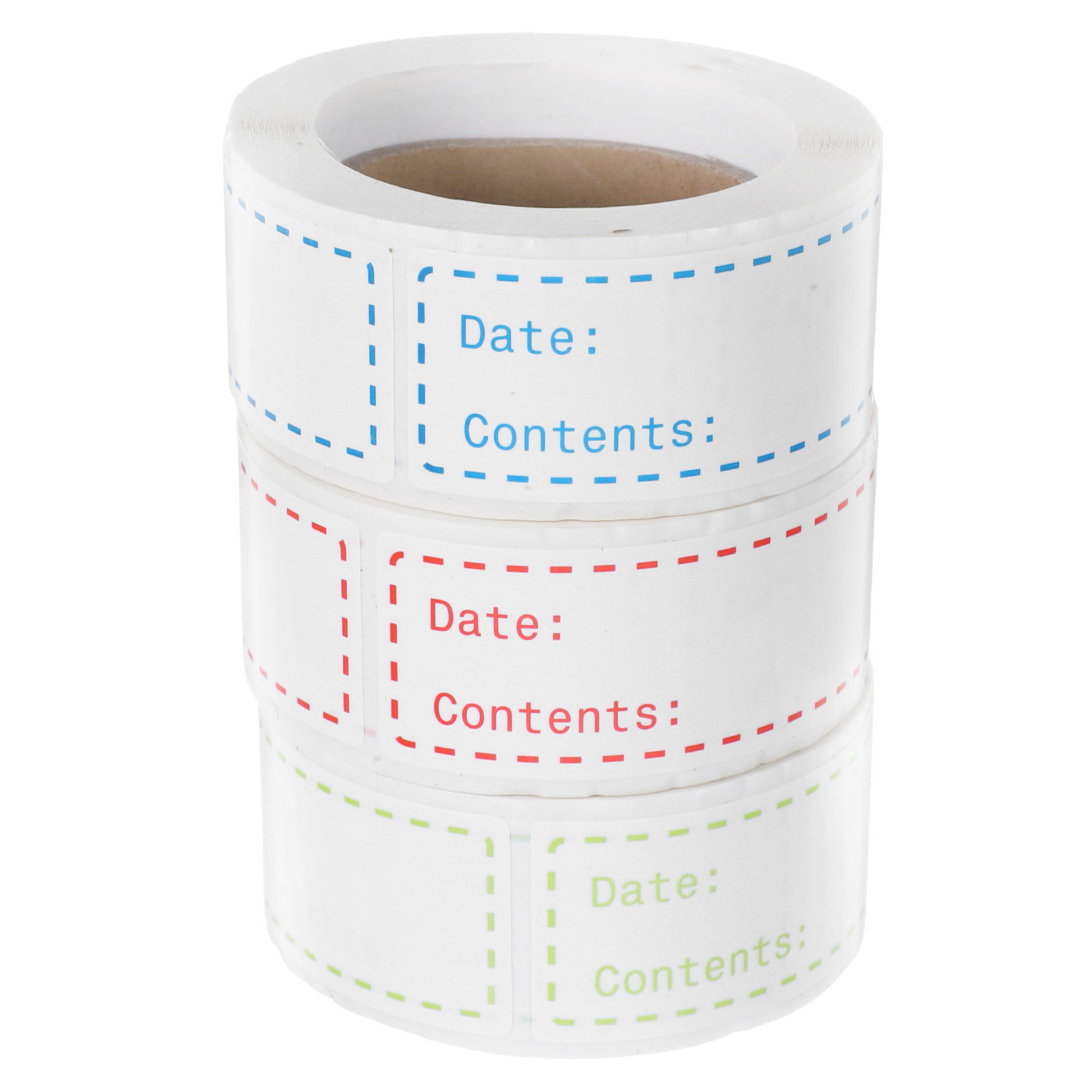 Food Storage Labels - 3 Rolls Self Adhesive Food Storage