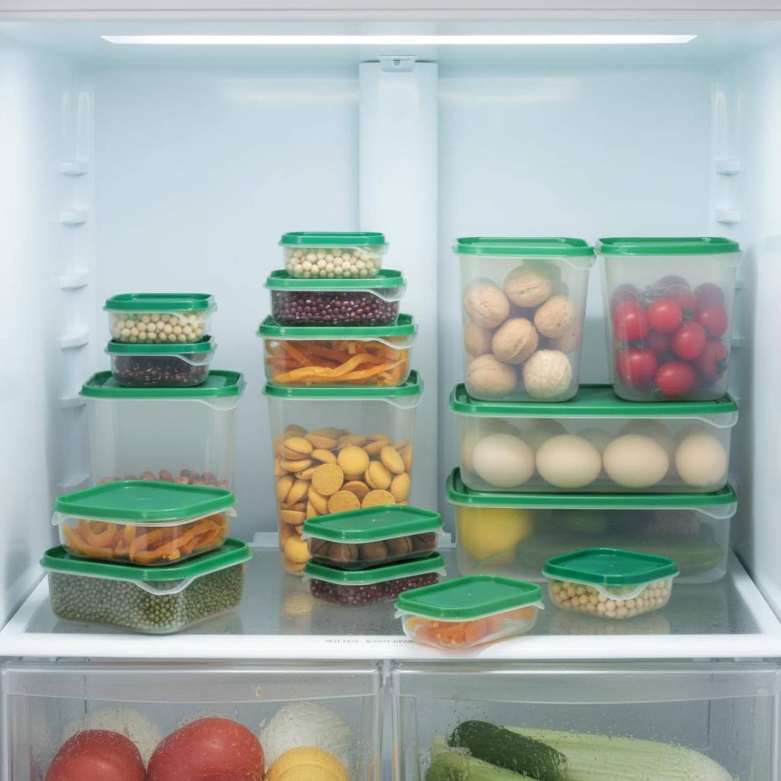 17 Pieces Fridge Storage Box S - Food Storage Containers Plastic Box review and price