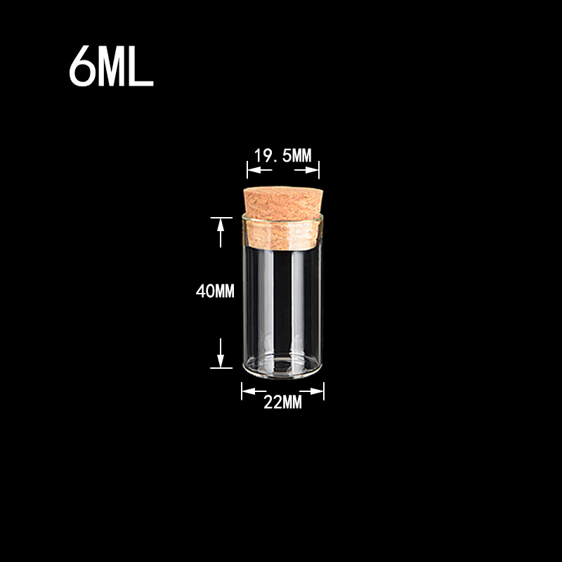 22*40mm 6ml Empty Glass Transp - Food Storage Youtube review and price