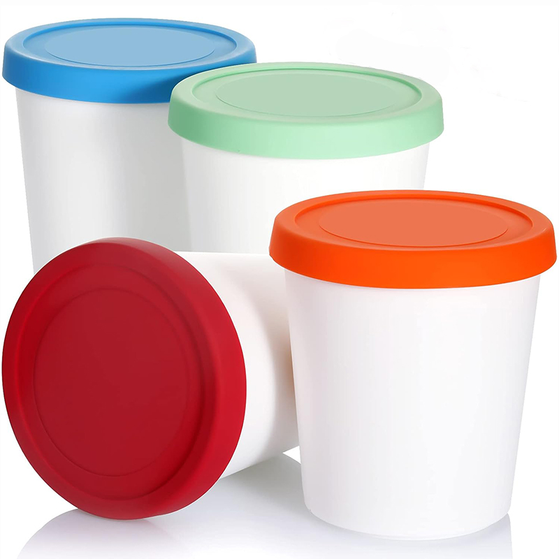 4Pcs Food Containers, 1 Quart  - Food Storage Quart Containers review and price