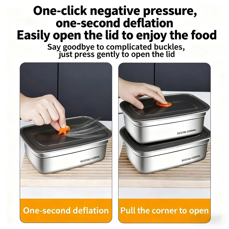 Large Capacity Stainless Steel - Food Storage Camping review and price