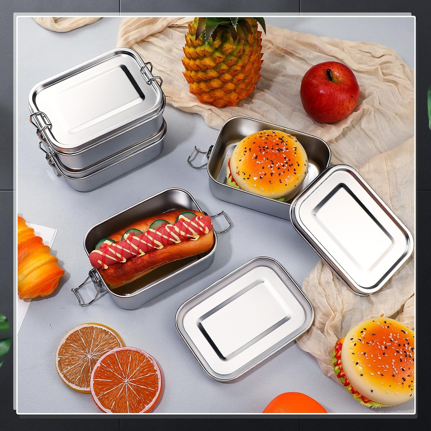Stainless Steel Food Storage C - Food Storage Prep Containers review and price