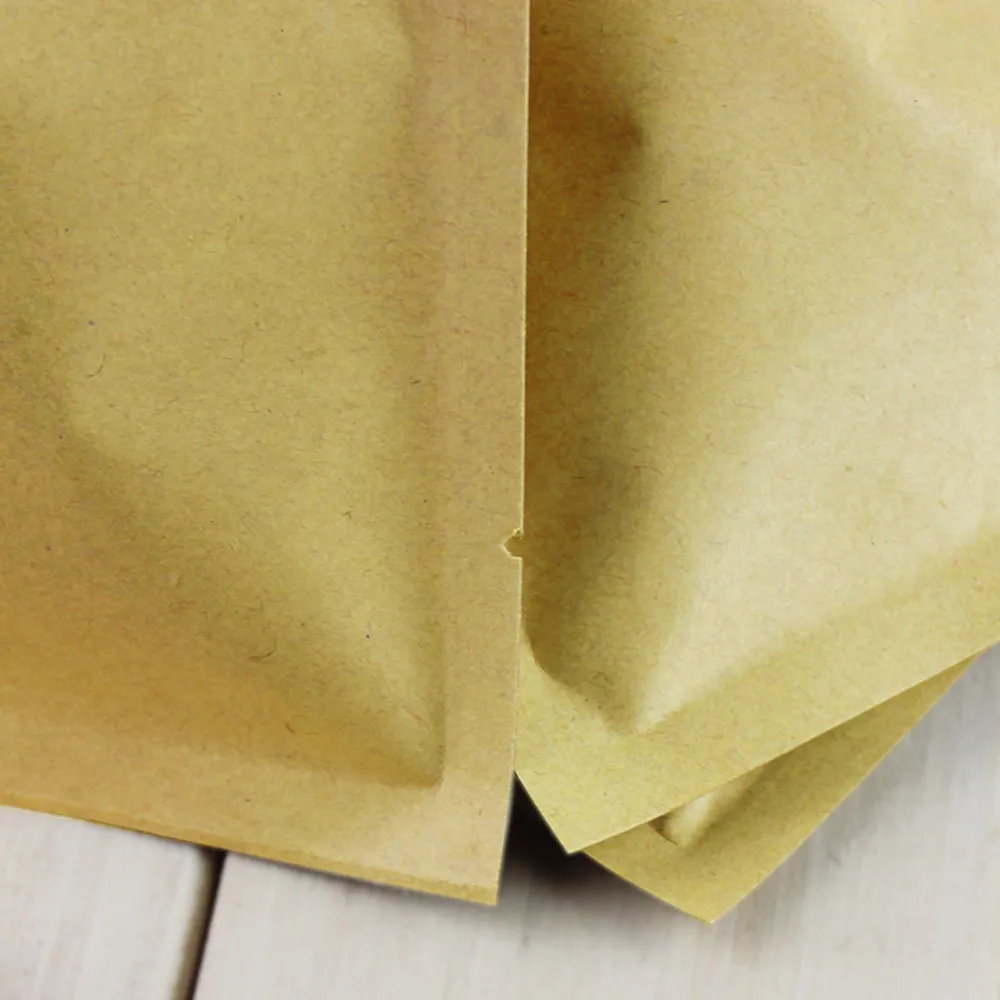 8*12cm Open Top Brown Kraft Pa - Food Storage In Mylar Bags review and price