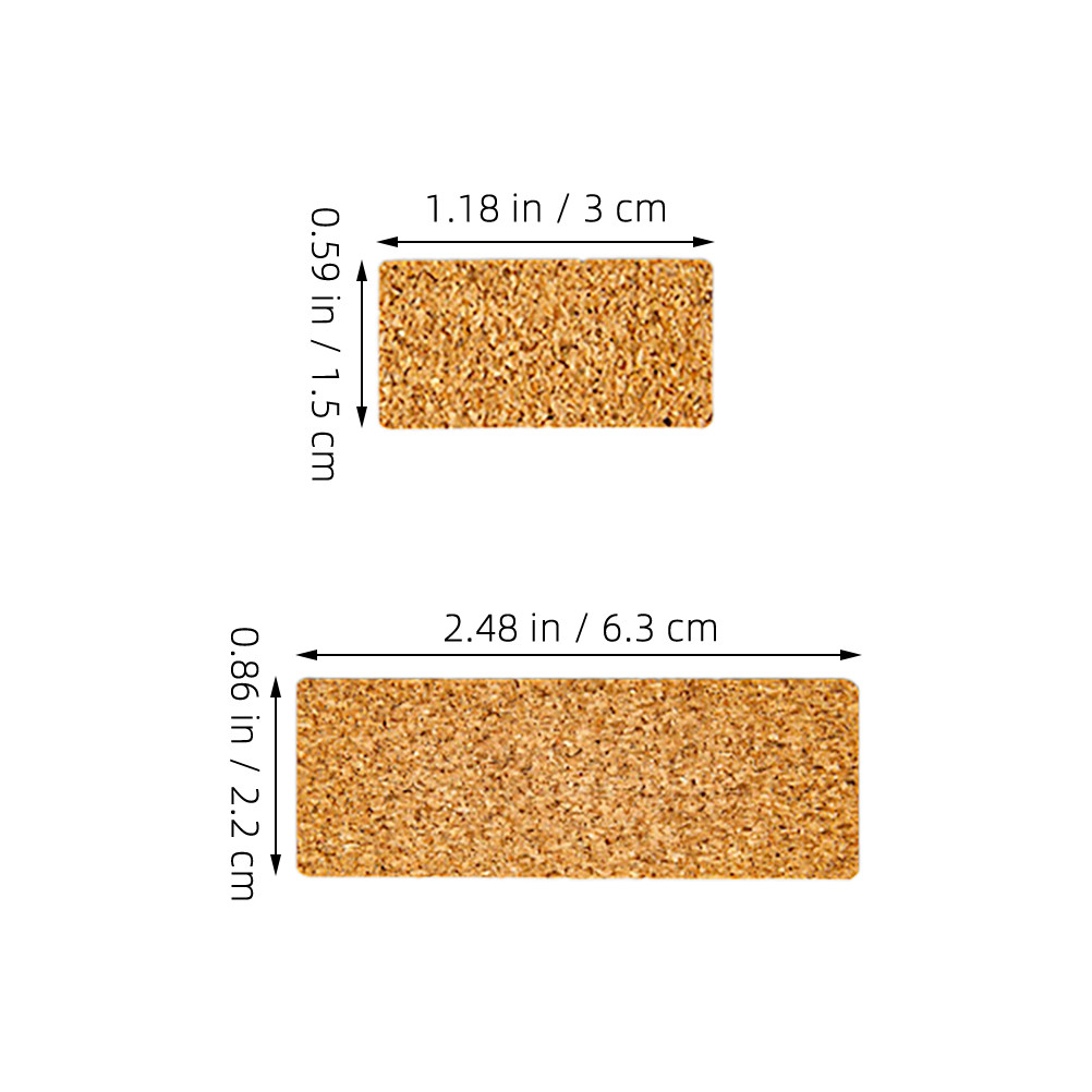 2 Bags Writable Soft Cork Pape - Food Storage Labels review and price