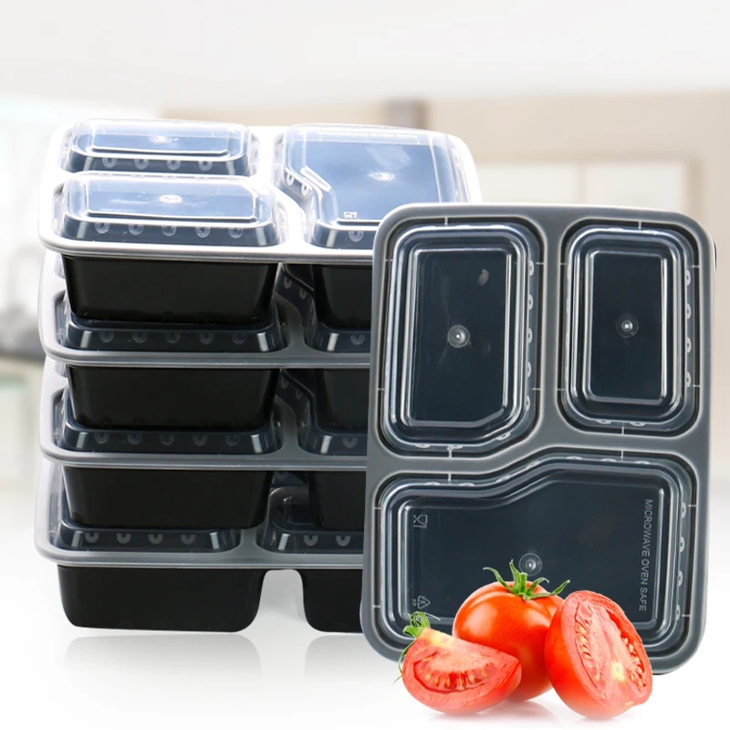 7 Pack 3 Compartment Meal Prep - Food Storage Prep Containers review and price