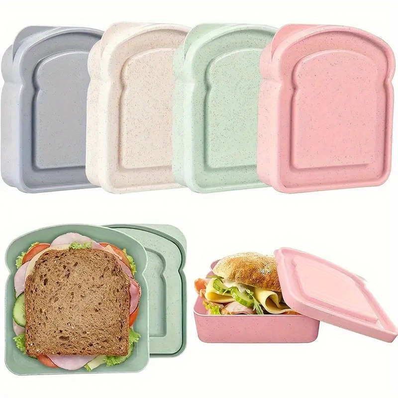 1pc Bento Boxes, Sandwich Cont - Food Storage Containers Plastic Box review and price