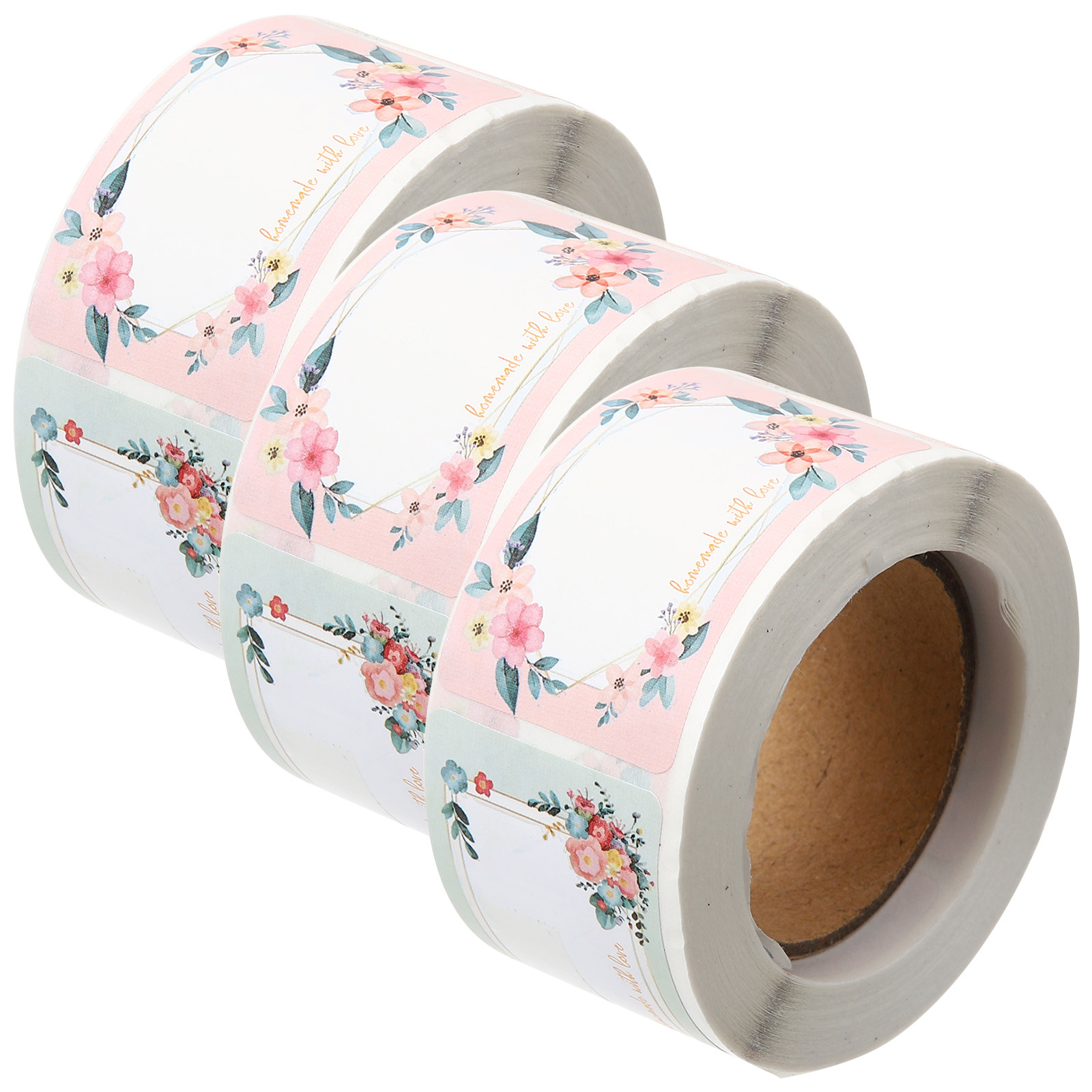 3 Rolls Blank Name Labels Flor - Food Storage Name review and price
