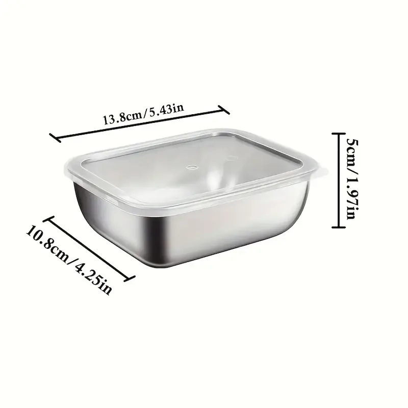 5-Piece Stainless Steel Food S - Food Storage Prep Containers review and price