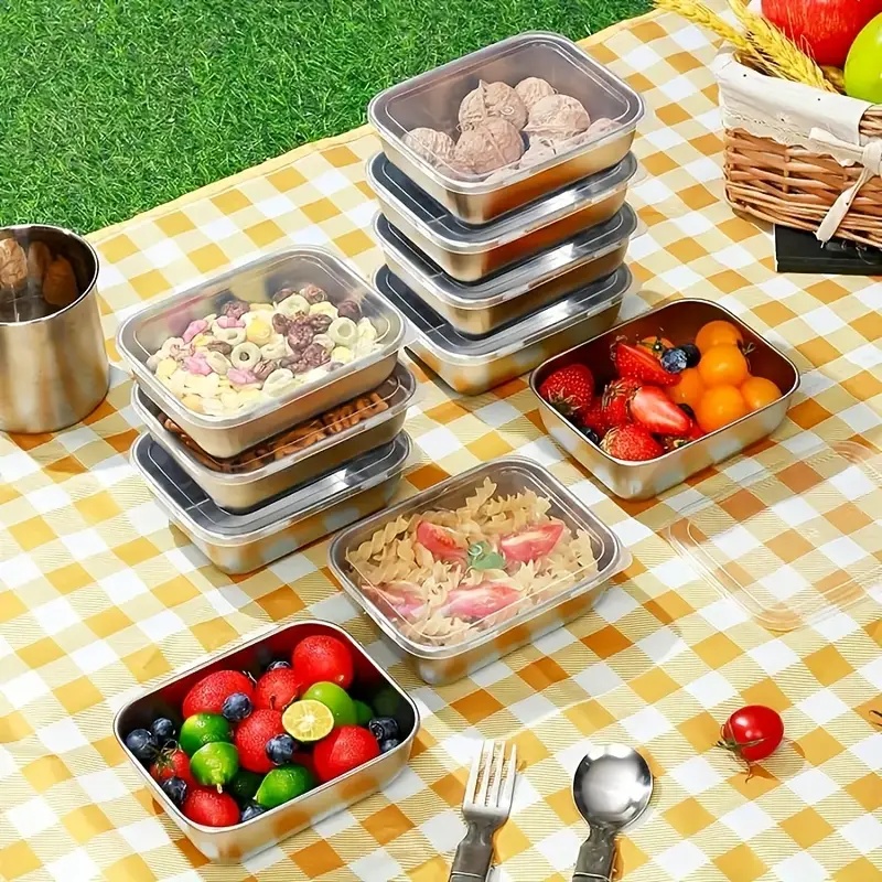 5-Piece Stainless Steel Food S - Food Storage Prep Containers review and price