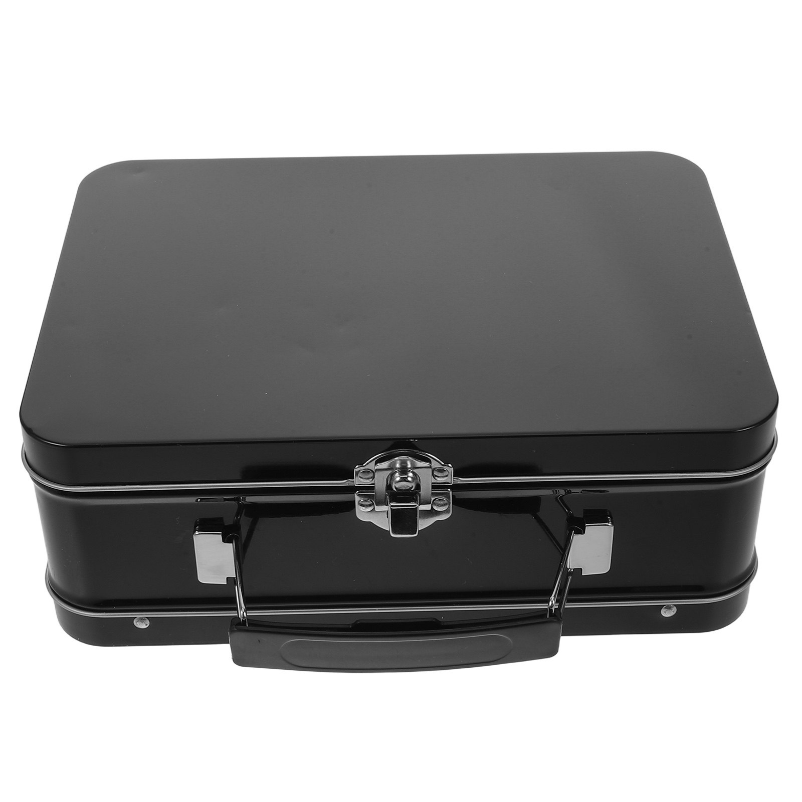 Metal Lunch Tin Rectangular Em - Food Storage Containers Plastic Box review and price