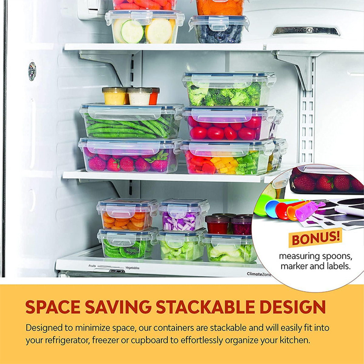 24Pcs/set Food Storage Box Set - Food Storage Containers Plastic Box review and price