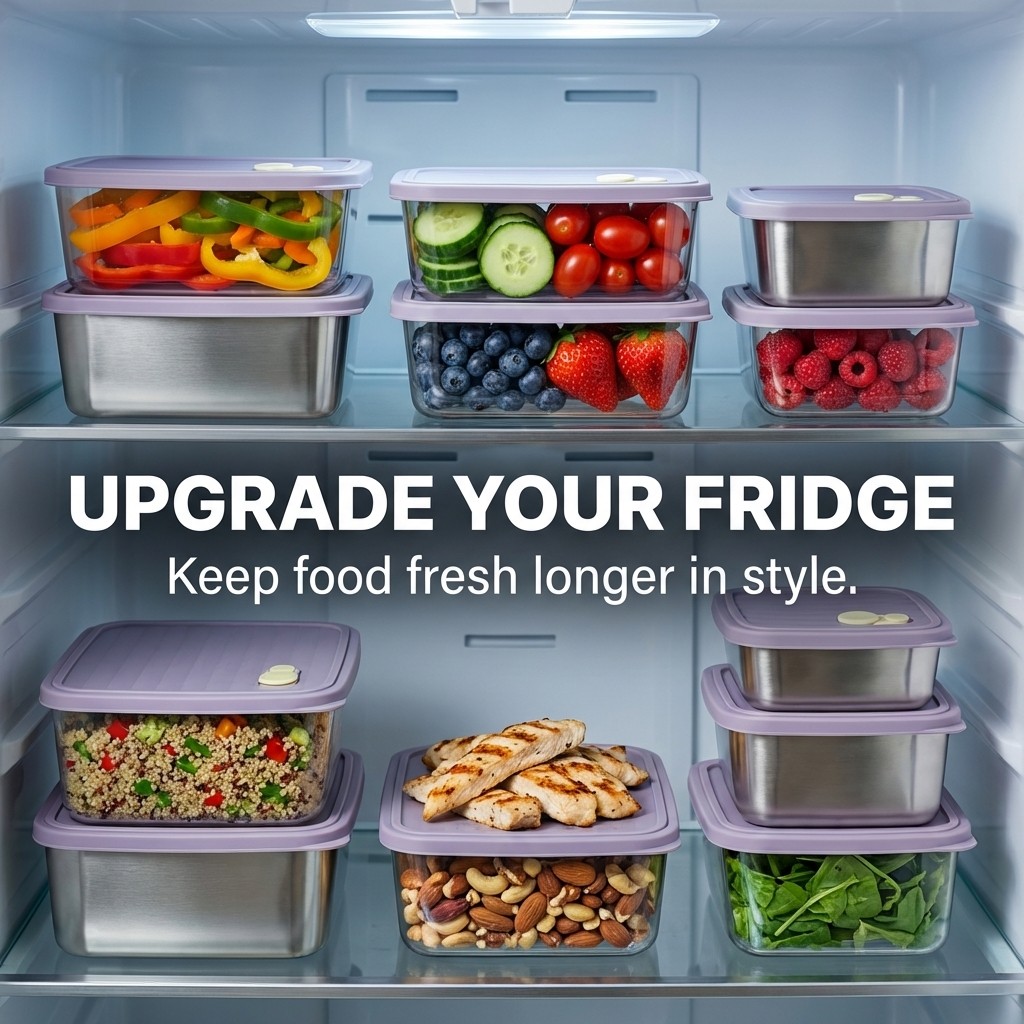 Large Capacity Food Container  - Food Storage Box Large review and price
