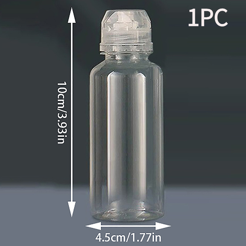 1PC 95ml Transparent Non-Drip  - Condiment Squeeze Bottle review and price