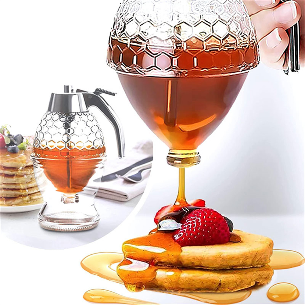 1pc No Drip Honey Dispenser wi - Condiment Squeeze Bottle review and price