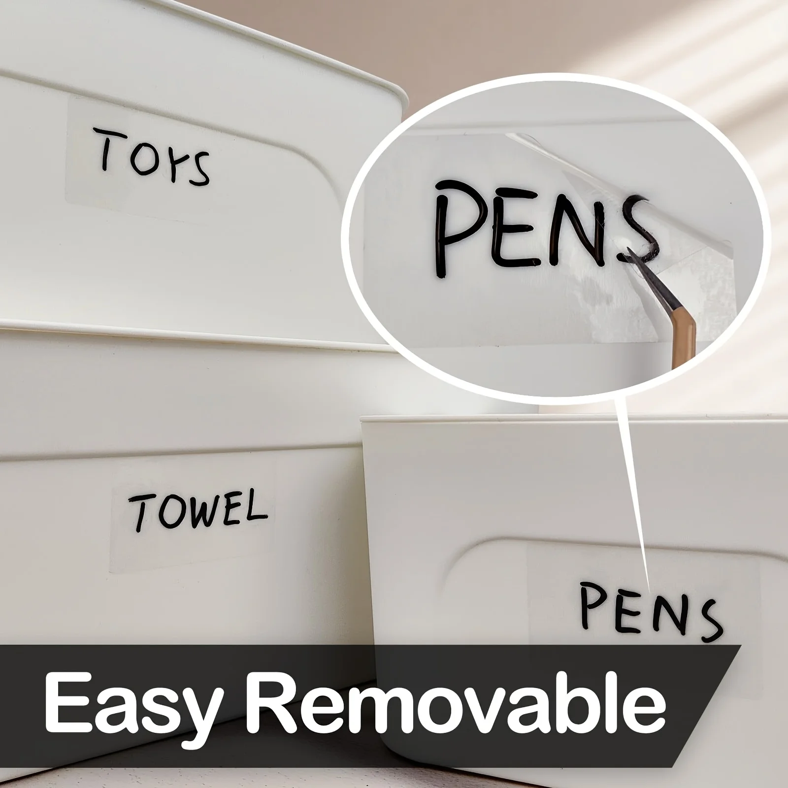 Removable waterproof label sti - Food Storage Labels review and price