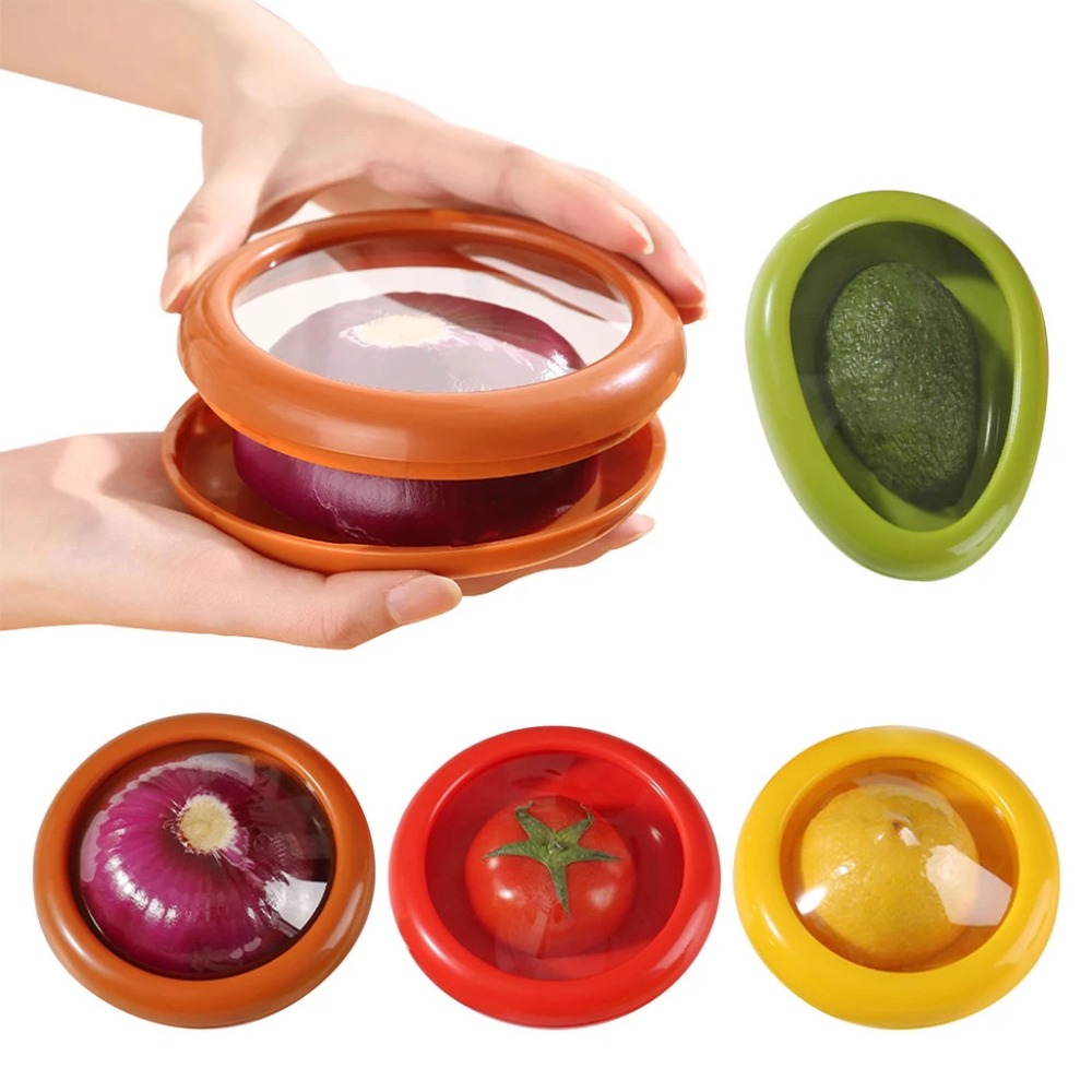 Transparent Avocado Fresh Keep - Food Storage Containers Plastic Box review and price