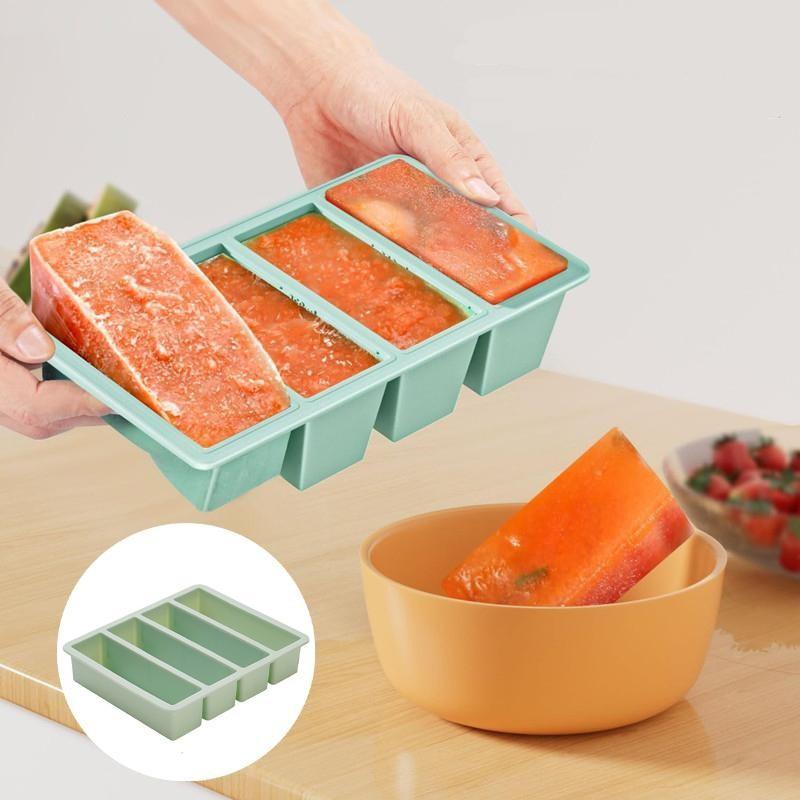 Extra Large Silicone Food Tray - Food Storage Box Large review and price