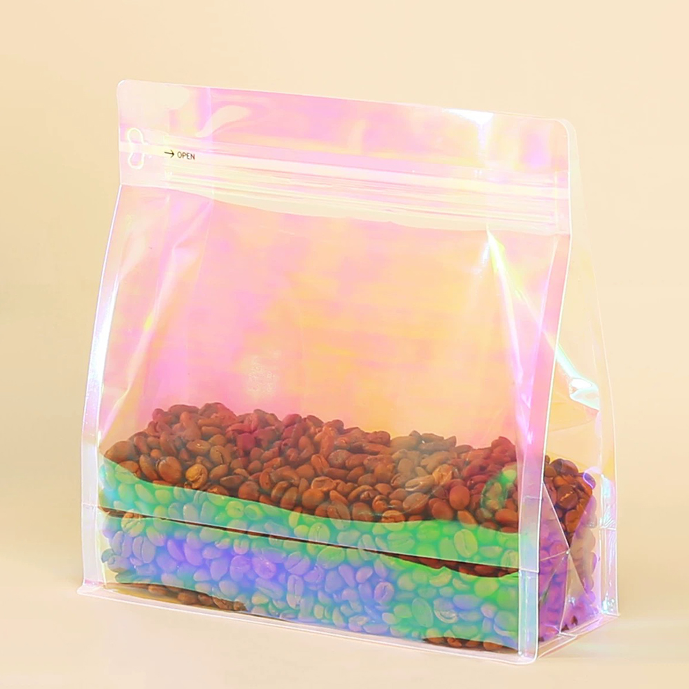100pcs Pink Rainbow Laser Holo - Food Storage In Mylar Bags review and price