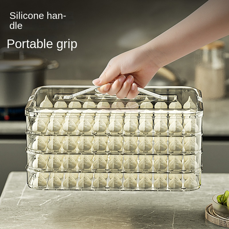 Dumpling Storage Box, Large-ca - Food Storage Box Large review and price
