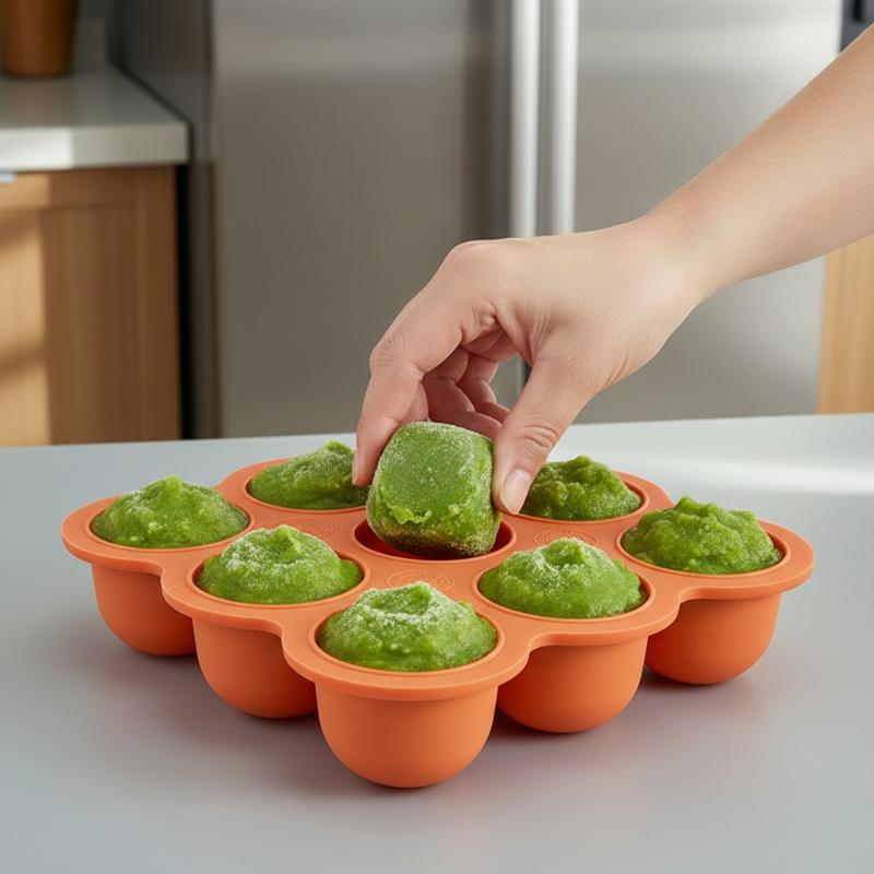 Baby Food Silicone Container 9 - Food Storage 1 Year review and price