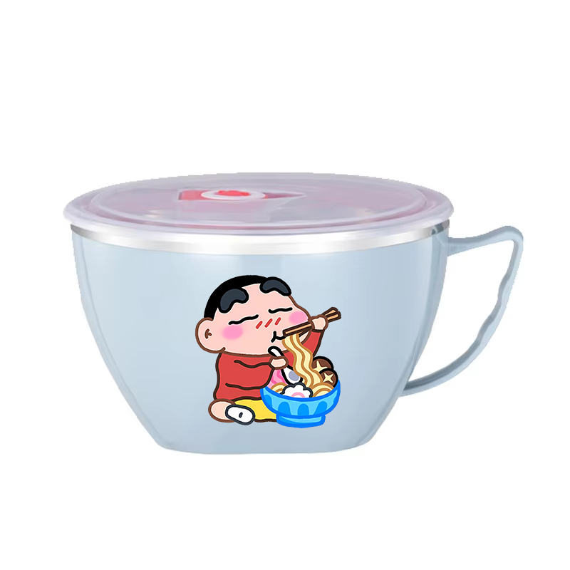 Crayon Shin-chan Noodle Bowl L - Food Storage Box Large review and price