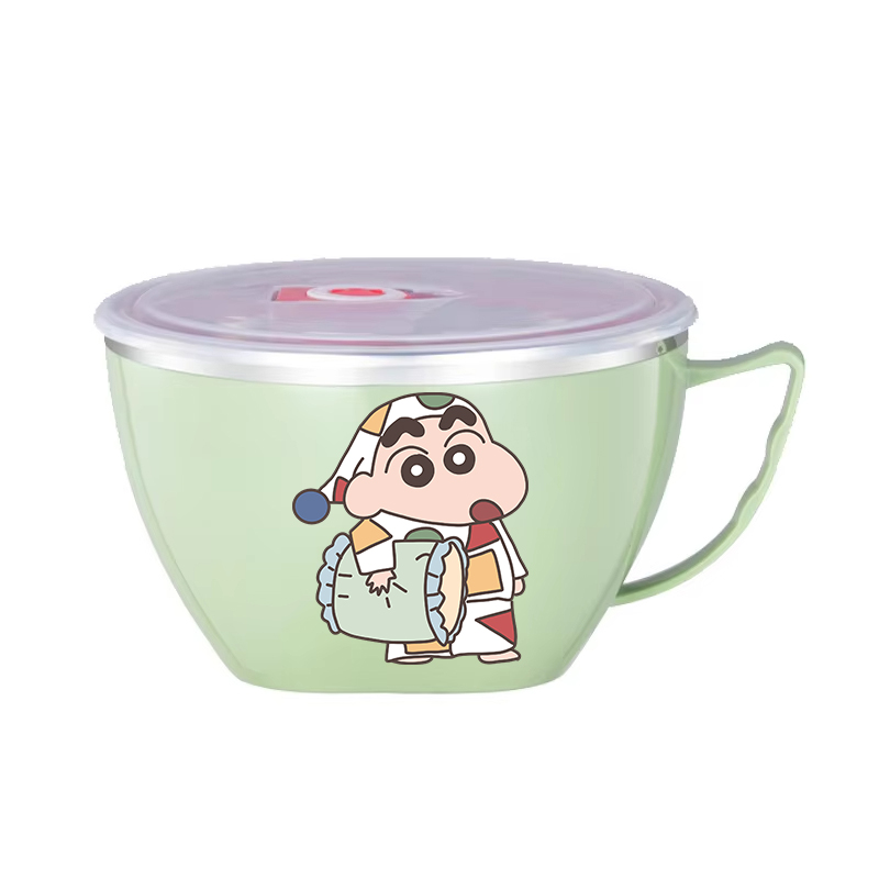 Crayon Shin-chan Noodle Bowl L - Food Storage Box Large review and price