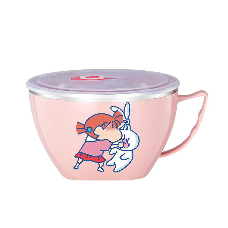 Crayon Shin-chan Noodle Bowl L - Food Storage Box Large review and price