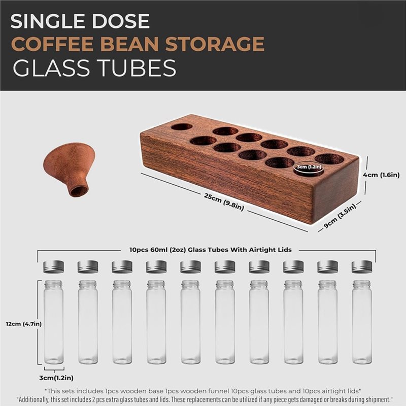 Single Dose Coffee Bean Storag - Food Storage Youtube review and price