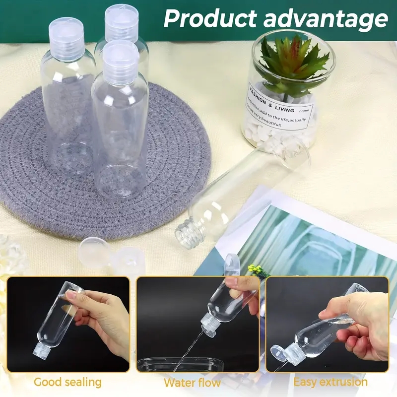 1/3/5/10Pcs 50ML 100ML Plastic - Condiment Squeeze Bottle review and price