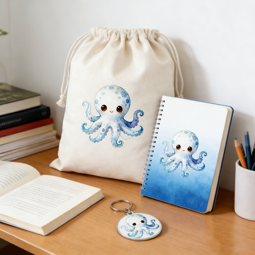 Cute Octopus Custom Name Draws - Food Storage Name review and price