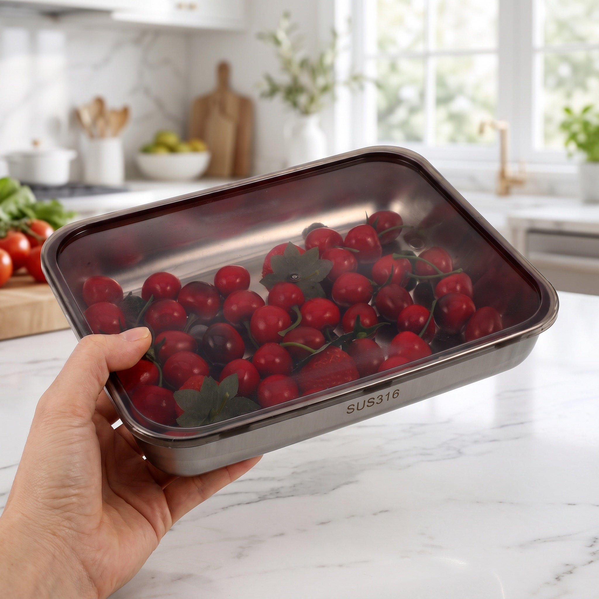 3Pcs Stainless Steel Breading  - Food Storage Prep Containers review and price