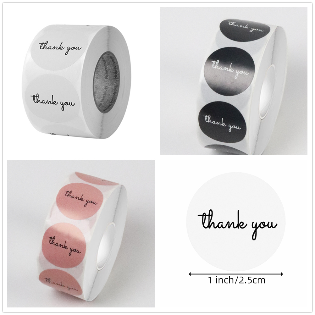 500 Thank You Stickers Roll 25 - Food Storage Labels review and price