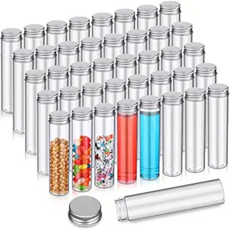 10pcs Plastic Test Tubes with  - Food Storage Youtube review and price