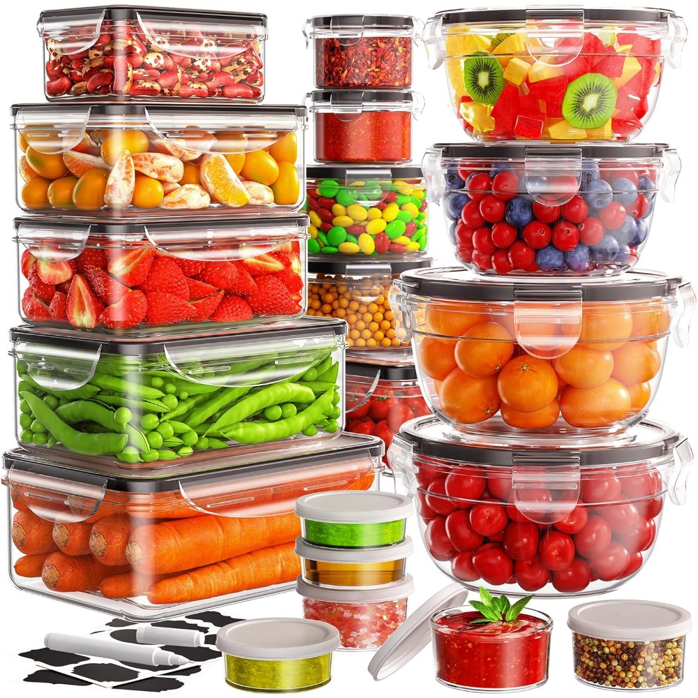 40-Piece Food Storage Containe - Food Storage Prep Containers review and price