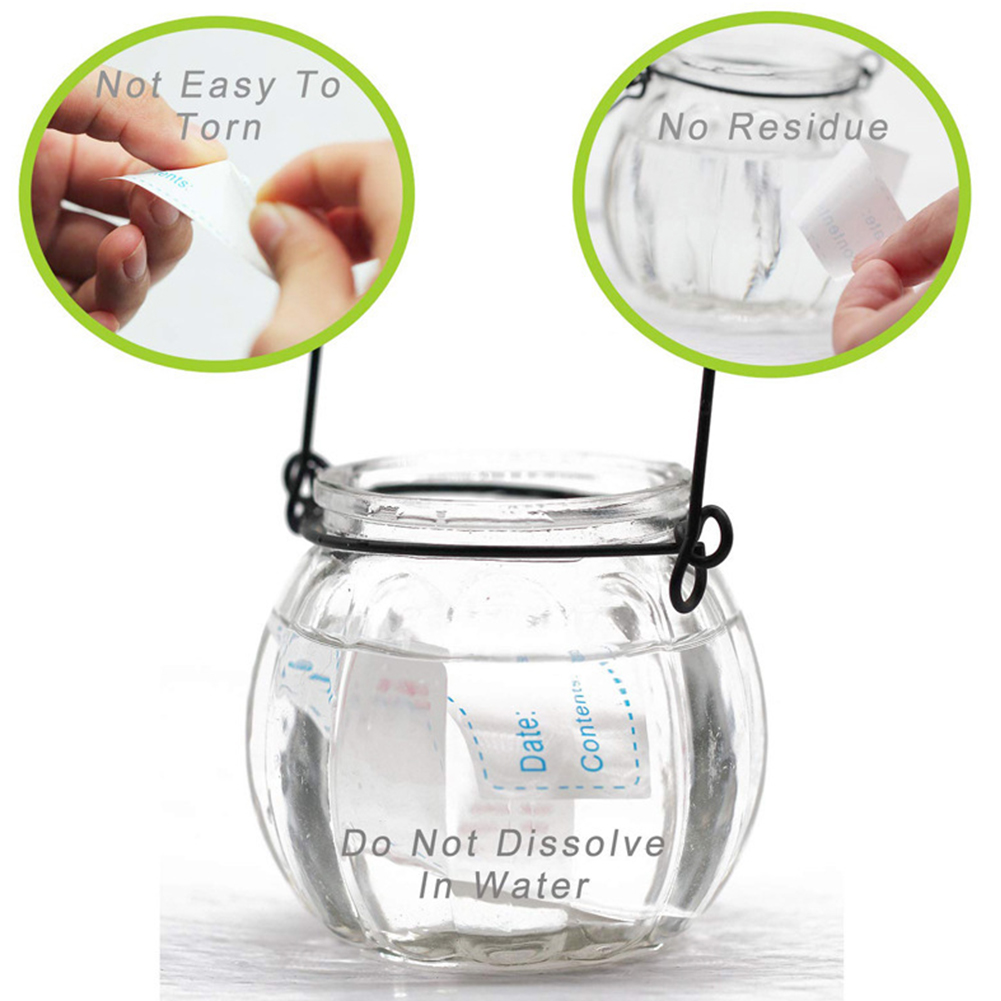 250Pcs Dissolvable Food Labels - Food Storage Labels review and price