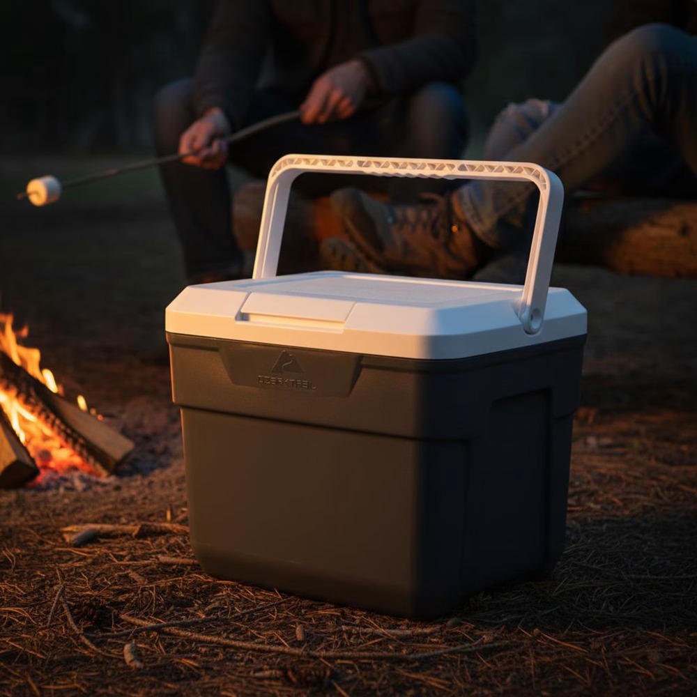 Insulated Hard Sided Cooler wi - Food Storage Camping review and price