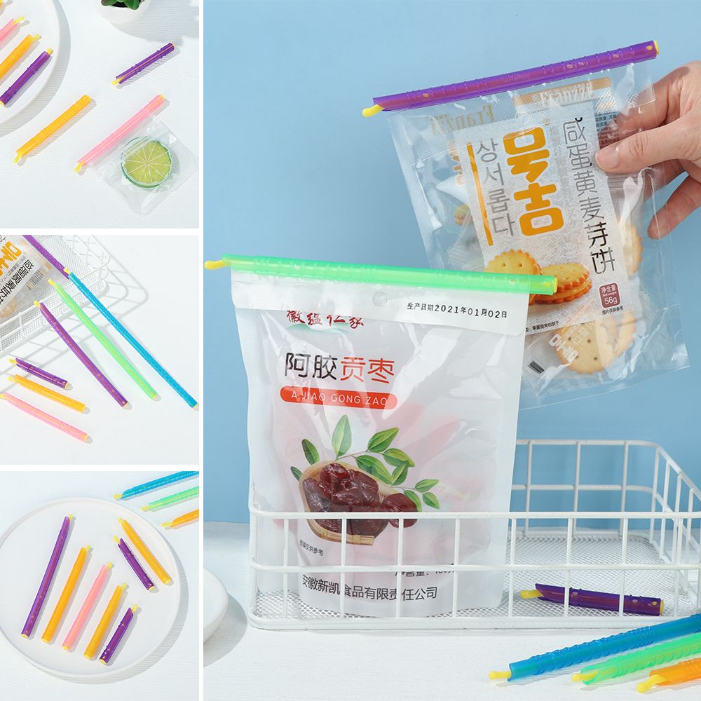 5PCS Magic Bag Sealer Stick Fo - Lock And Lock Food Storage review and price