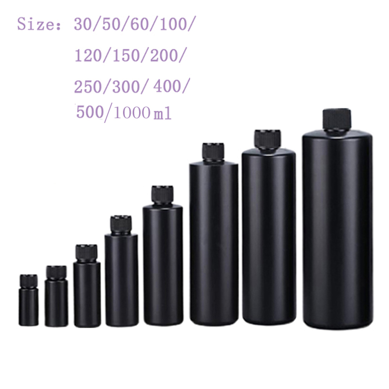 5Pcs 30-1000ml Empty Black HDP - Condiment Squeeze Bottle review and price