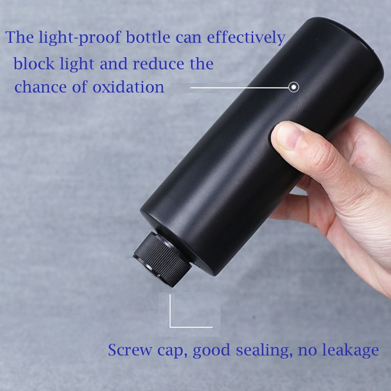 5Pcs 30-1000ml Empty Black HDP - Condiment Squeeze Bottle review and price