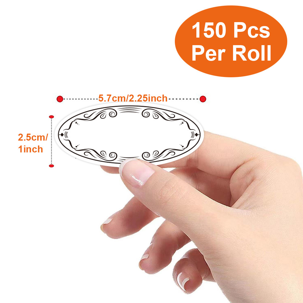 150Pcs Oval Canning Labels for - Food Storage 1 Year review and price