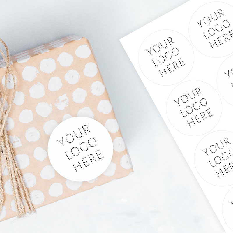 2.5cm-6cm Custom Logo Stickers - Food Storage Labels review and price