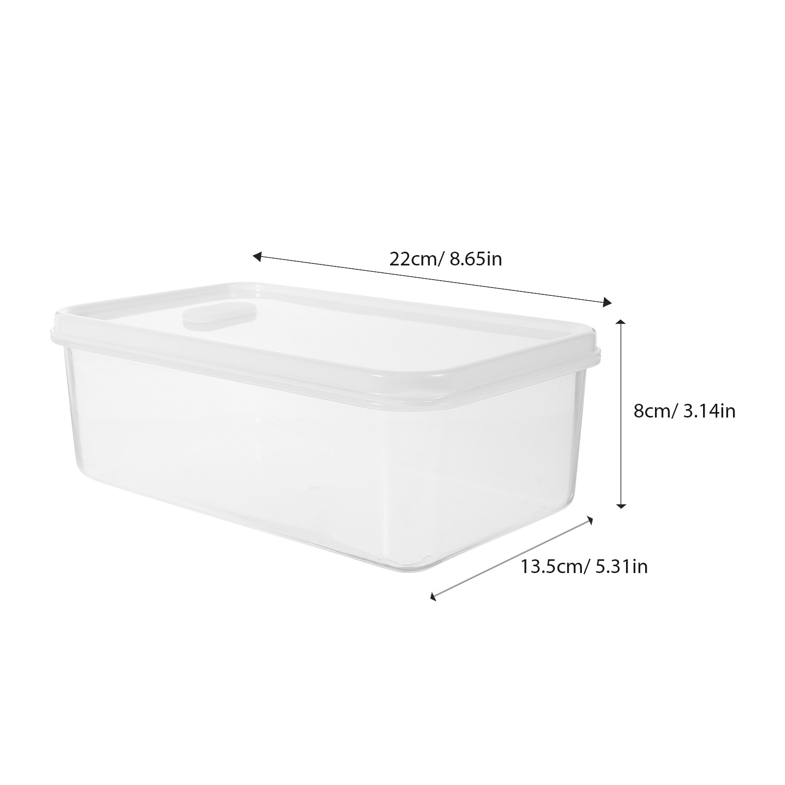 High Seal Clear Bread Storage  - Food Storage Containers Plastic Box review and price