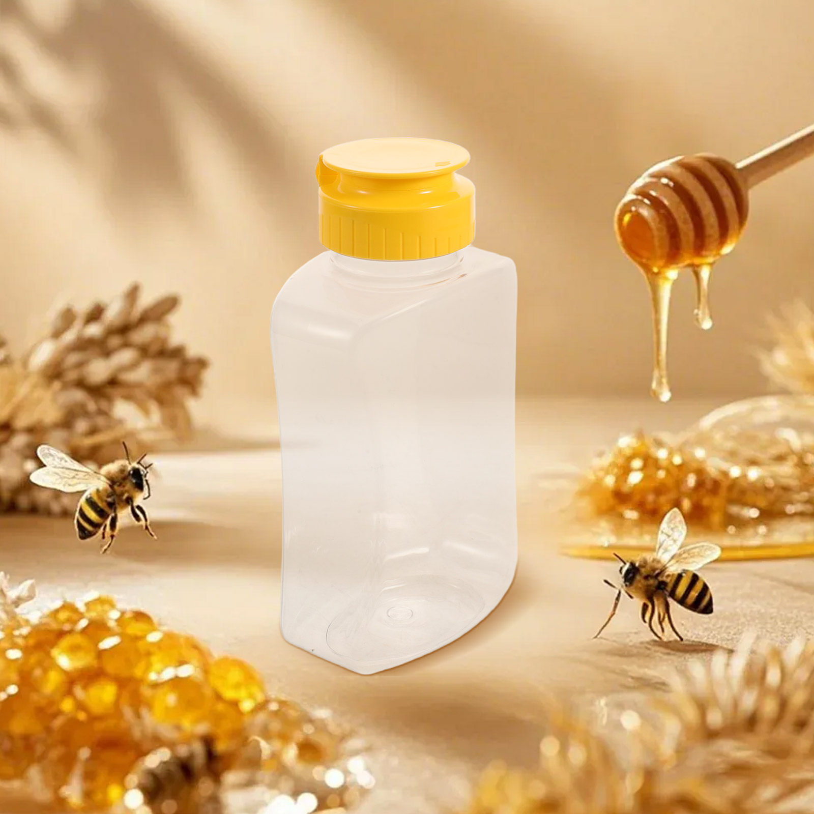 4Pcs 180Ml Honey Squeeze Bottl - Condiment Squeeze Bottle review and price