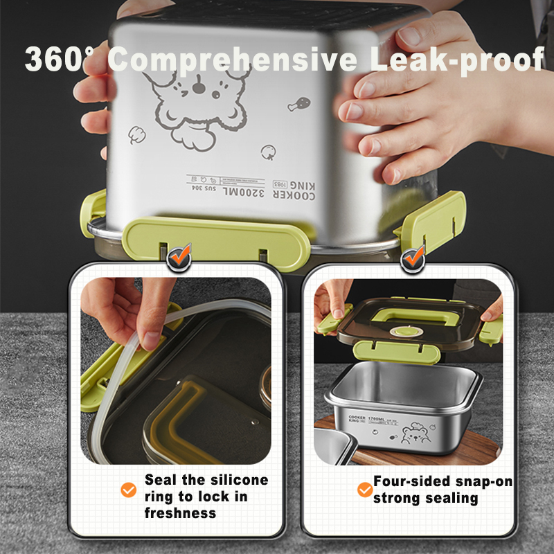 COOKER KING 420ml-6200ml Large - Food Storage Box Large review and price
