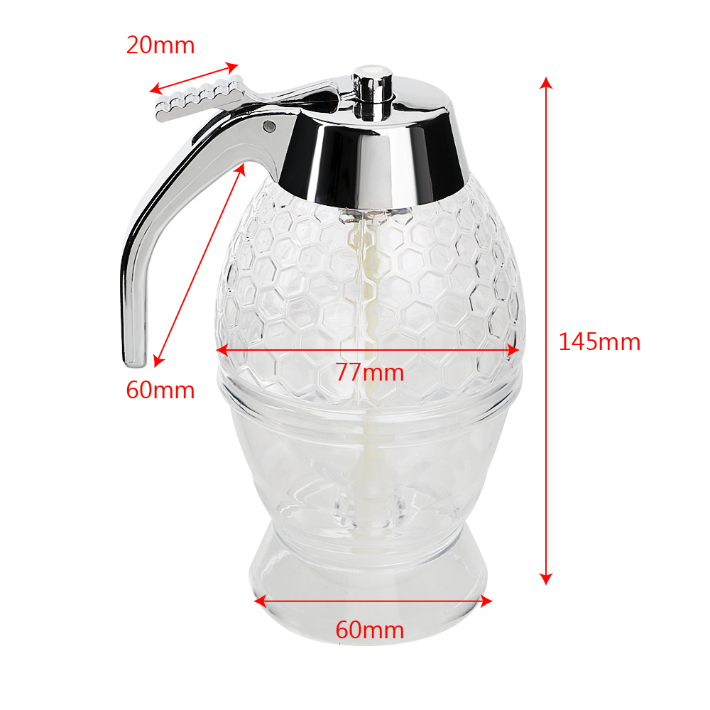 Bee Honey Jar Squeeze Bottle S - Condiment Squeeze Bottle review and price