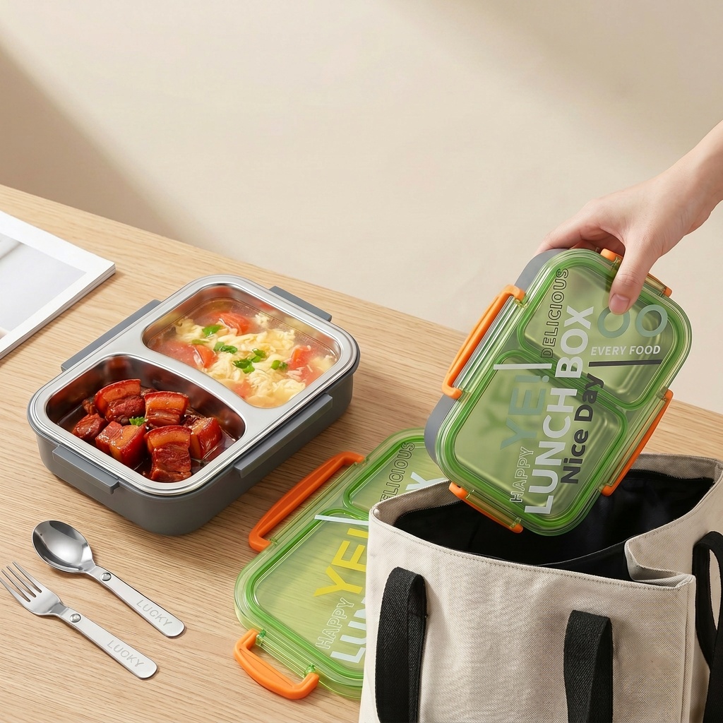 Microwavable 304 Stainless Ste - Food Storage Prep Containers review and price
