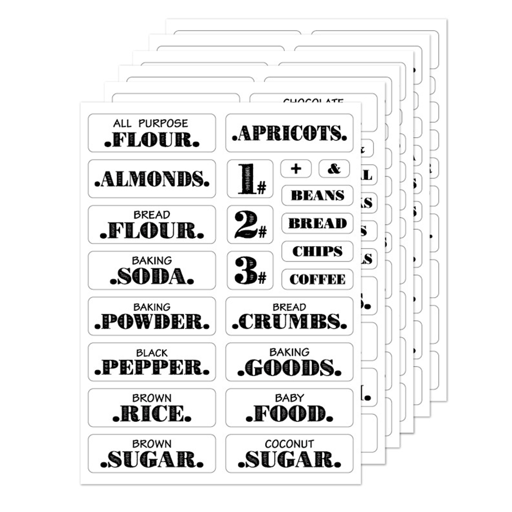 132pcs Kitchen Food Stickers W - Food Storage Labels review and price