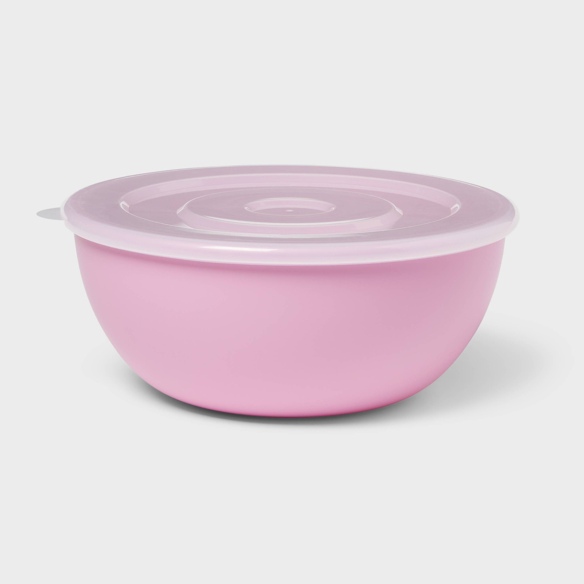 Pink Bowl With Matching Lid, D - Food Storage Prep Containers review and price
