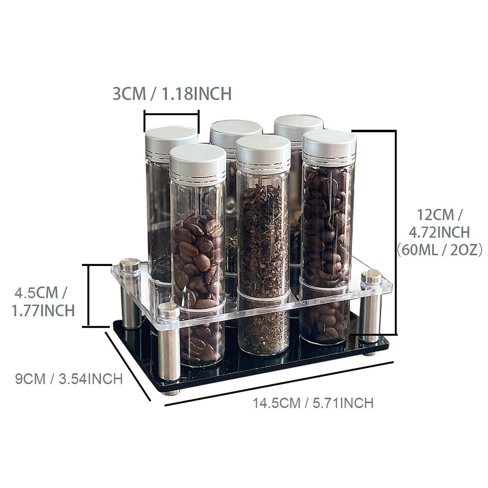 Coffee Cellars 6 Tubes Display - Food Storage Youtube review and price